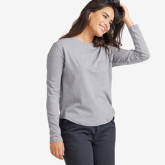 Soft Merino Long Sleeve Tee - For Sale