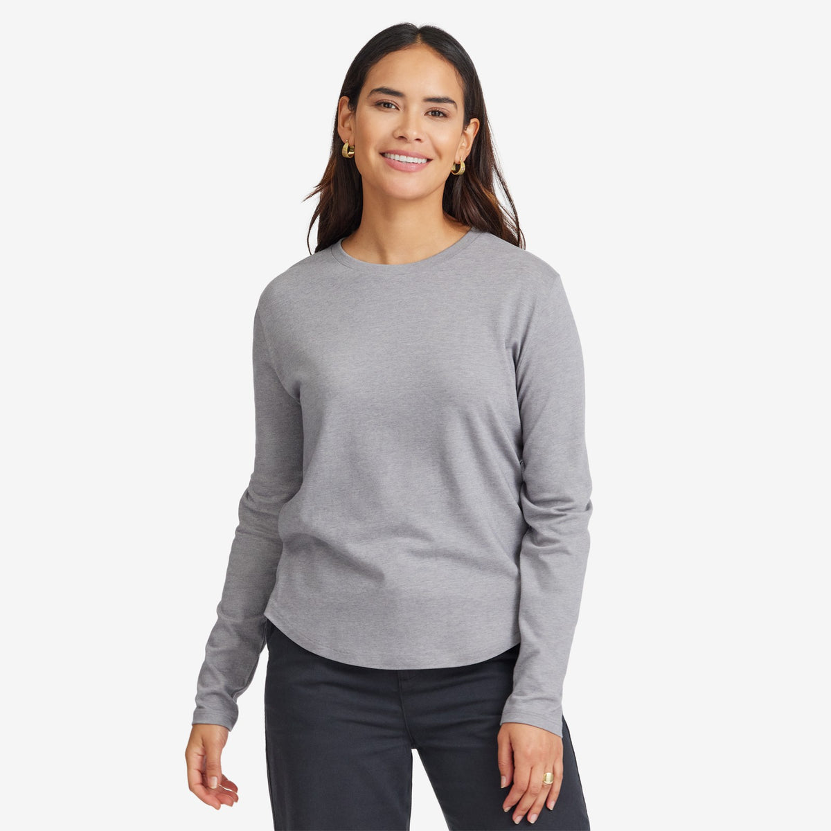 Soft Merino Long Sleeve Tee - For Sale